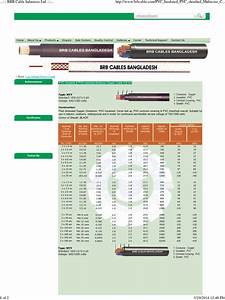 brb nyy cables specifications power engineering force