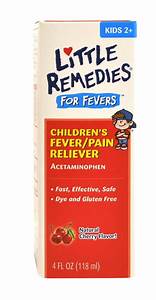 amazon com little remedies child fever reliever cherry flavor 4