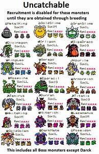 dragon warrior monsters chart the best monster legends