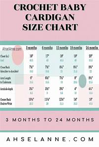 cardigan measurement chart baby 3 24mo baby cardigan ahsel anne