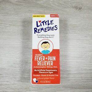 Little Remedies Children 39 S Fever Reliever With Acetaminophen