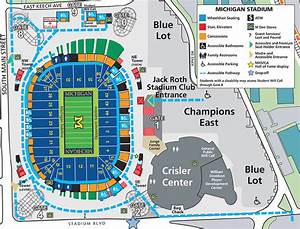 Michigan State Football Parking Lot Map Printable Map