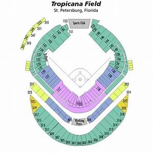 Tropicana Field Seating Chart Views Reviews Tampa Bay Rays