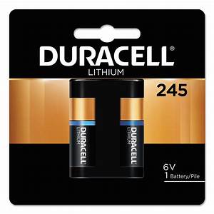 Duracell Ultra High Power Lithium Battery 245 6v 1 Ea Durdl245bpk