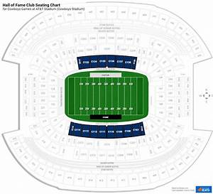 Dallas Cowboys Stadium Seating Chart Dallas Cowboys Seating Chart