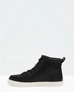 Woman 39 S Perf Faux Leather Billy Classic Lace High Black Shine Whit