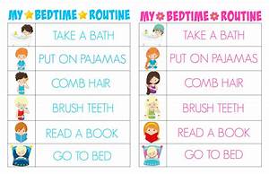 10 Best Elementary Printable Bedtime Routine Charts Pdf For Free At