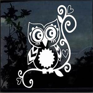 Owl Owl Tribal A1 Window Decal Sticker Custom Made In The Usa