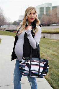 Motherhood Maternity Vest And Distressed Jeans
