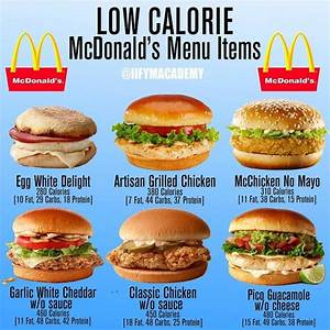 Bookmark This Post For Later Mcdonald S Low Calorie Menu Items