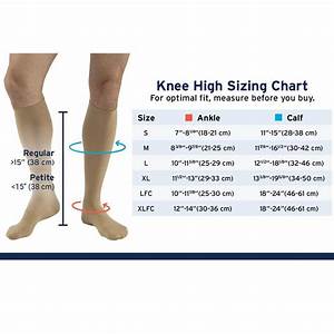 Jobst Relief 30 40 Mmhg Compression Knee High Closed Toe