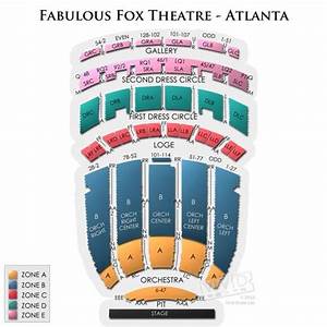 Fabulous Fox Theatre Atlanta Seating Chart Brokeasshome Com