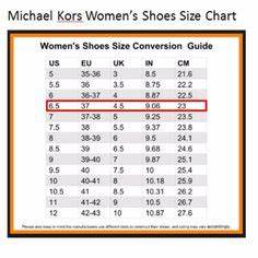 The Best 16 Size Chart Michael Kors Flat Shoes Youngwholequote
