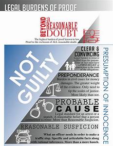  Burdens Of Proof Chart Beyond A Reasonable Doubt Image Fort
