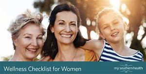 Free Women 39 S Wellness Checklist My Vanderbilt Health