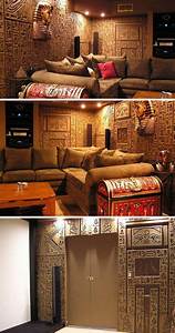 Egyptian Themed Home Theater And Other Such Things Egyptian Home