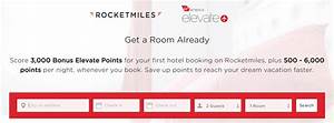 Rocketmiles America 3 000 Bonus Elevate Points For First Booking