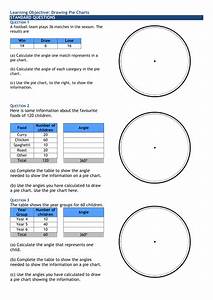 Pie Chart Worksheets Grade 8 Pdf Askworksheet Percentages And Pie