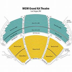 Ka Theater Mgm Seating Chart Cirque Du Soleil Quot Ka Quot Stage At Mgm Grand