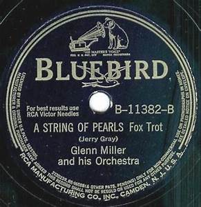 The Label For Glenn Miller 39 S Album Bluebird Which Was Released In 1932