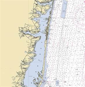 Barnegat Bay New Jersey Nautical Chart V2 Mixed Media By Sea Koast