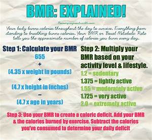 Basal Metabolic Rate Bmr Calculation Quick Healthy Weight Loss Easy