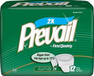 Prevail Specialty Size Briefs Health To Home