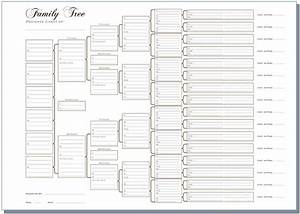 6 Generation Pedigree Chart White Templates Family Tree Chart