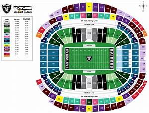 seating charts allegiant stadium