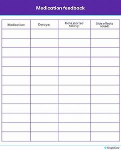 Helpful Medicine Chart Template For Tracking Your Meds Monday Com Blog