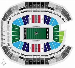 Atlanta Falcons Mercedes Benz Stadium Seating Chart Chart Walls