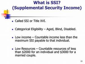 Ppt Ssi And Ssdi Basics Powerpoint Presentation Free Download Id