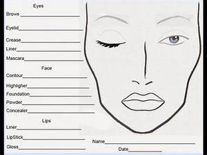Free Blank Face Charts For Makeup Mugeek Vidalondon