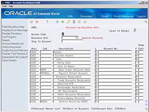 Set Up Alternate Chart Of Accounts And User Defined Codes