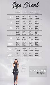 International Women Size Chart Measuring Guide For Xs 4xl Etsy