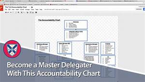 Become A Master Delegator With This Accountability Chart Youtube