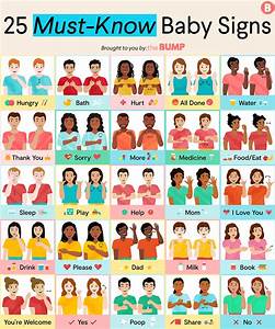 Baby Sign Language Color Printable