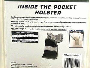 Pocket Holster Uncle Mike 39 S Inside The Size 4 Subcompact 9mm 40 Acp