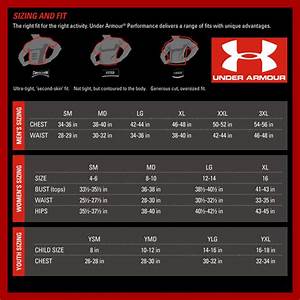 Under Armour Size Charts