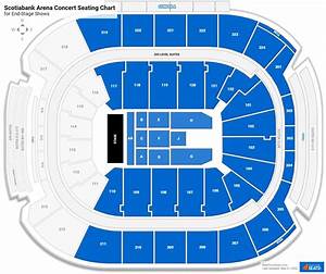 Scotiabank Arena Seating Charts For Concerts Rateyourseats Com