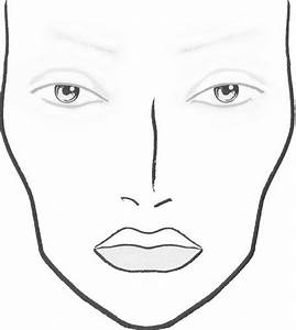 36 Awesome Blank Face Charts Images Makeup Face Charts Face Template