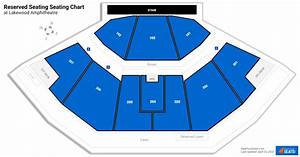 Lakewood Amphitheatre Detailed Seating Chart Awesome Home
