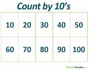 11 Best Count By Number Charts Images On Pinterest Charts Count And