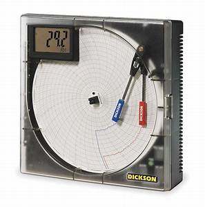 Dickson Circular Chart Recorder Temperature And Humidity 1 7 31