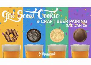 Girl Scout Cookie Craft Pairing Playalinda Brewing Co