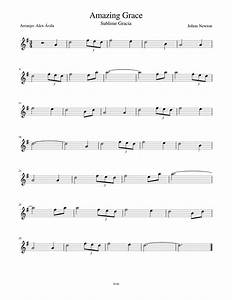 amazing grace sheet music for alto saxophone download free in pdf or midi