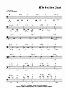 Trombone Slide Position Chart