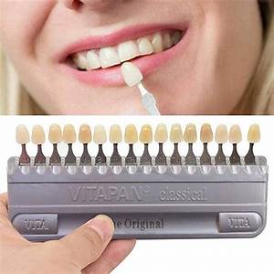 16 Colors Dental Tooth Color Model Shade Guide 3d Professional Teeth
