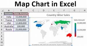 Map Chart In Excel Steps To Create Map Chart In Excel With Examples