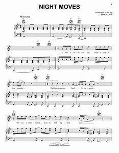 Night Moves Sheet Music Direct